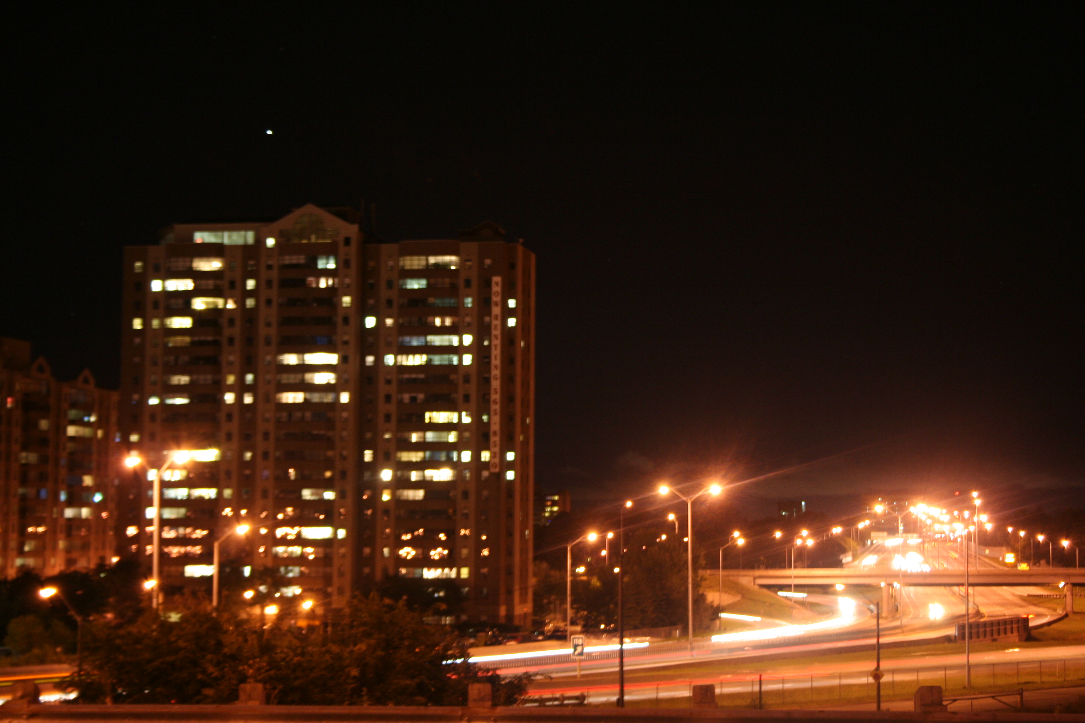 417 at Lees Ave, Ottawa, Ontario.